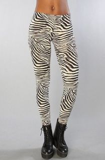 NYC Boutique The Aurora Leggings in Black & White,Extra