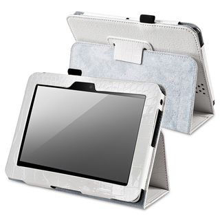 BasAcc White Leather Case with Stand for  Kindle Fire 7 inch