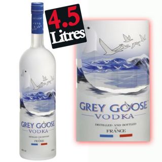 Grey Goose Vodka Gallon 4.5L   France   175cl  Distillée et mise en