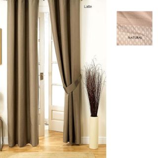 Kinsale Jacquard 86 inch Rod Pocket Curtain Panel Pair