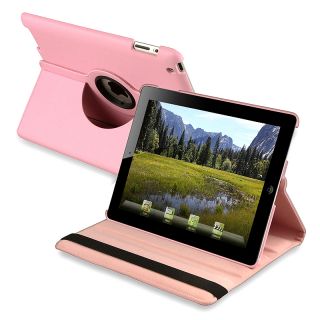 Pink 360 degree Leather Swivel Case for Apple iPad 2 Today $10.99 4.5