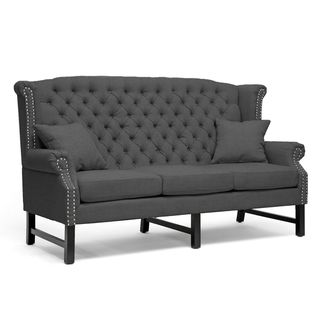 Sussex Dark Grey Linen Sofa