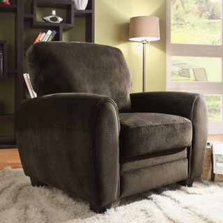 Daventry Chocolate Microfiber Chair