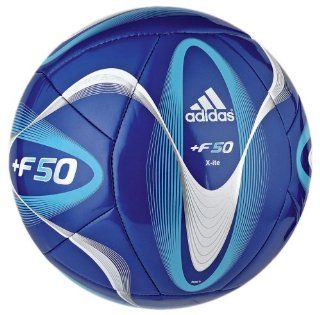 adidas F50 Xite Soccer Ball (Blue, Size3): Sports