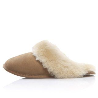  Dominion Preon Womens Indoor Shearling Slide Slippers Shoes