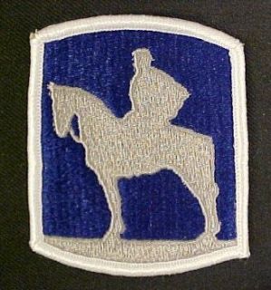 116th Infantry Brigade Full Color Dress Patch Clothing