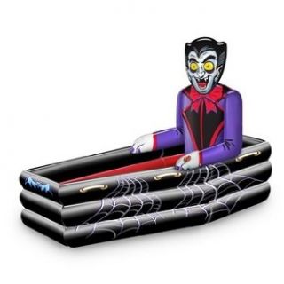 Inflatable Vampire & Coffin Cooler (holds apprx 48 12 Oz