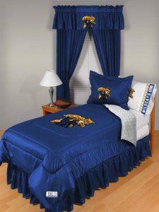 Kentucky Wildcats Locker Room Bedroom Set, Full Sports