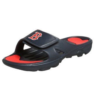  Reebok Mens MLB Red Sox Z Slide Sandal,Navy/Red,14 M Shoes