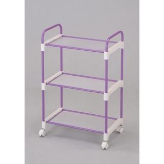 Stainless Steel Lavender 3 tier Utility Cart