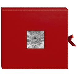 ring 40 Page 12x12 Red Memory Book Box
