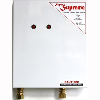 Super Supreme 12 Kw Electric Tankless Water Heater
