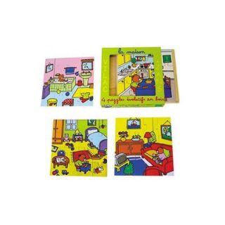 56 pièces   4 puzzles  La maison   Achat / Vente PUZZLE Puzzle 56