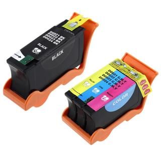Color/ Black Ink Cartridge for Dell 22/ P513W/ P713W (Pack of 2