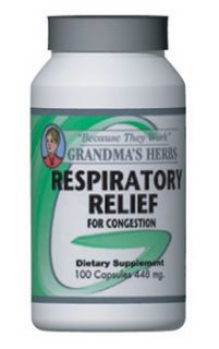 Herbs 448mg Respiratory Relief (100 Capsules)
