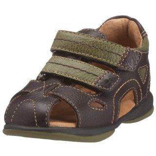 Dobby Fisherman Sandal,Chocolate,19 EU (US Toddler 4 4.5 M) Shoes