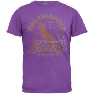 Los Angeles Lakers   87 88 NBA Champions Soft T Shirt