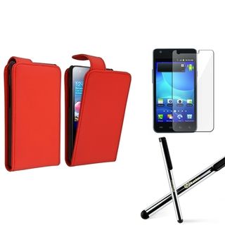 BasAcc Case/ Screen Protector/ Stylus for Samsung© Galaxy S2 i777 AT