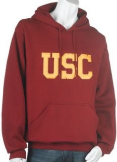 NCAA USC Trojans Hoodie With Tackle Twill Logo, XX Large