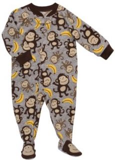 Carters Monkey Pjs Fleece Footed Sleeper Pajamas (12