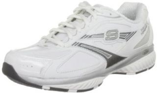 Skechers Sport Womens 13012 Oxford   7M White: Shoes