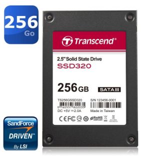 Transcend 256Go SSD 2,5 SSD320   Achat / Vente DISQUE DUR SSD
