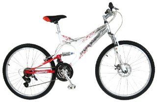 Mongoose Womens Woodland Bicycle (White) Sports