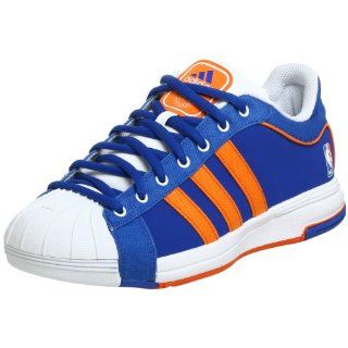 2G08 New York Knicks Basketball Shoe,White/Orange/Blue,7 M: Shoes