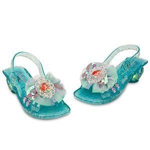  Light Up The Little Mermaid Ariel Shoes for Girls 2/3 Toys & Games