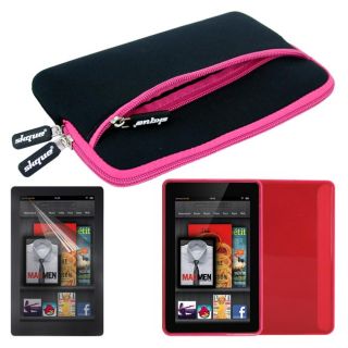 Deluxe  Kindle Fire Glove Case/ TPU Case/ Screen Protector