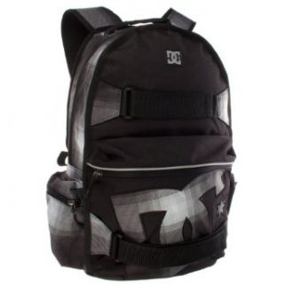 DC Stratford Backpack (Black Plaid) Clothing