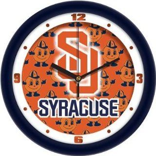 Syracuse Orangemen Suntime Dimension NCAA Wall Clock