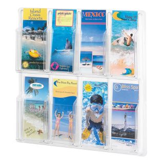 Safco Reveal 8 Pamphlet Clear Display Today $107.99