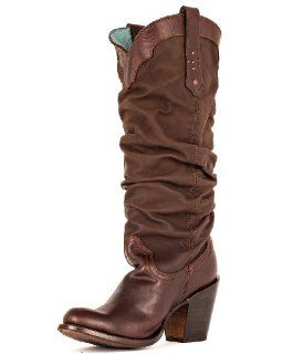  Corral Womens Chocolate Saltillo Slouch Boot   C2106 Shoes