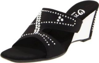 Onex Womens Tess Sandal,Black/Silver,11 M US Shoes