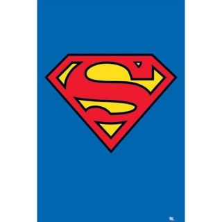 Poster du logo de Superman (Maxi 61 x 91.5cm)   Achat / Vente TABLEAU