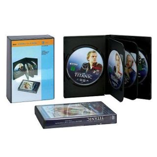 durs boîtes de 6 DVD avec un film transparent coulissant, BECO 753.63