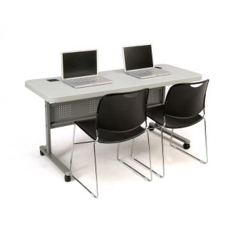 National Public Seating Plastic Flip n Store Table Today: $199.99