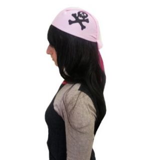 Pink Pirate Girl Scarf Hat Clothing