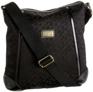 com Tommy Hilfiger Deming New Cross Body,Black Tonal,one size Shoes