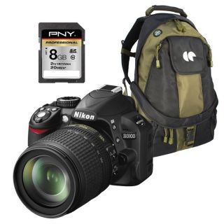 Nikon D3100 + AF S VR 18 105mm + carte Sd + étui   Achat / Vente