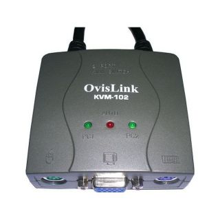 KVM 102   Achat / Vente COMMUTATEUR KVM OvisLinks Switch KVM 102