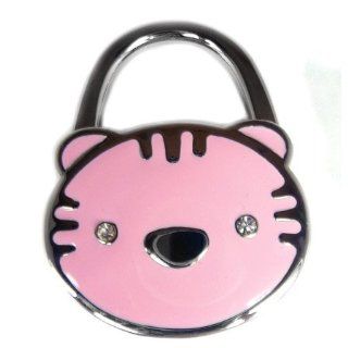 TdZ Handbag Hook Travel Size Lock Style Pink Cat Shoes