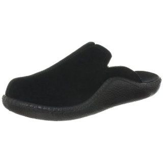 Romika Mokasso 202 Mens Black Leather Slipper Shoes