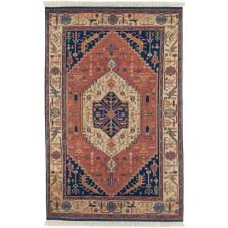 Hand knotted Kennard Blue Wool Rug (2 x 3) Today $179.99 Sale $161