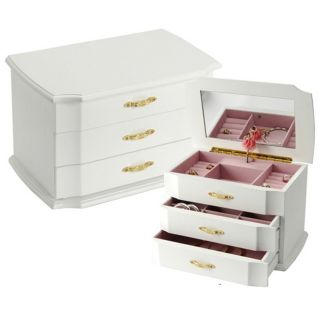 White Musical Jewelry Box with Ballerina Today $79.99 5.0 (1 reviews