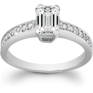 14k Gold 1 1/4ct TDW Diamond Engagement Ring (F, VS2) (Size 6