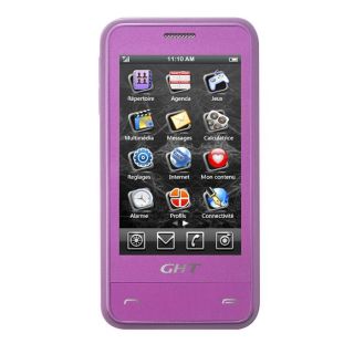 GHT Mobile G3 Purple   Achat / Vente TELEPHONE PORTABLE GHT Mobile G3
