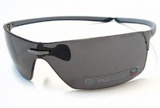 HEUER 5502 Sunglasses TagHeuer Squadra 102 Gray/Blue Frame Clothing