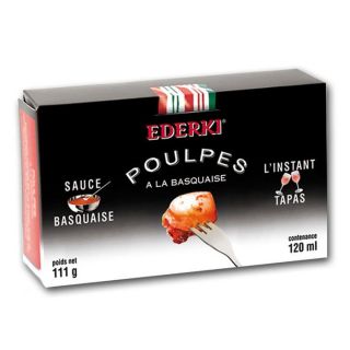 Poulpes Sauce Basquaise 111gr   Achat / Vente AUTRE CONSERVE POISSON
